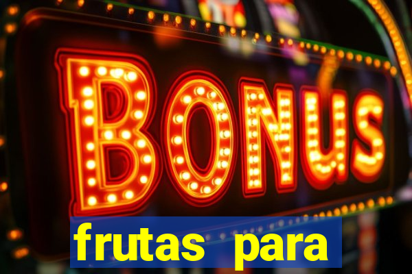 frutas para imprimir e recortar